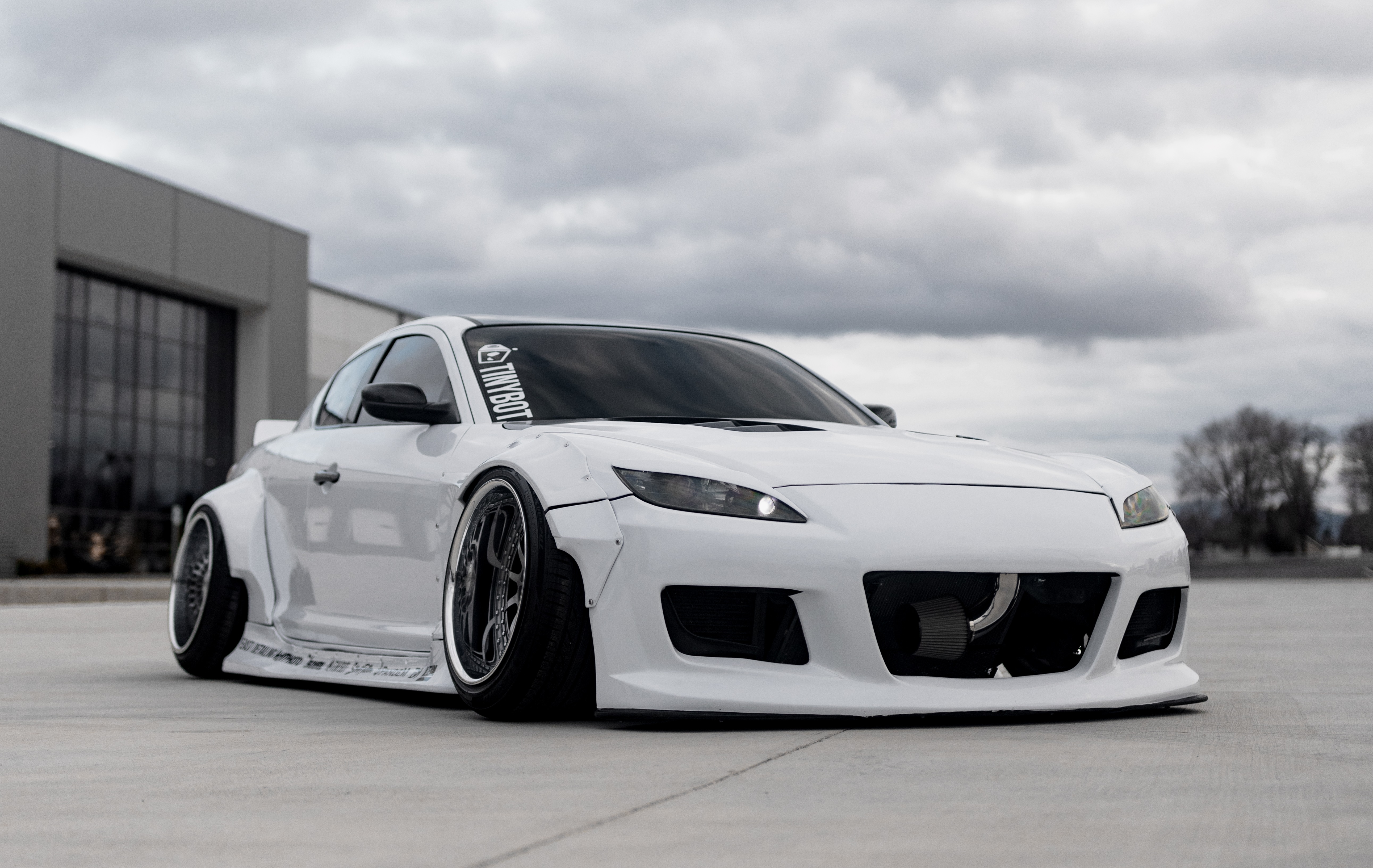 mazda rx-8 on heritage wheels