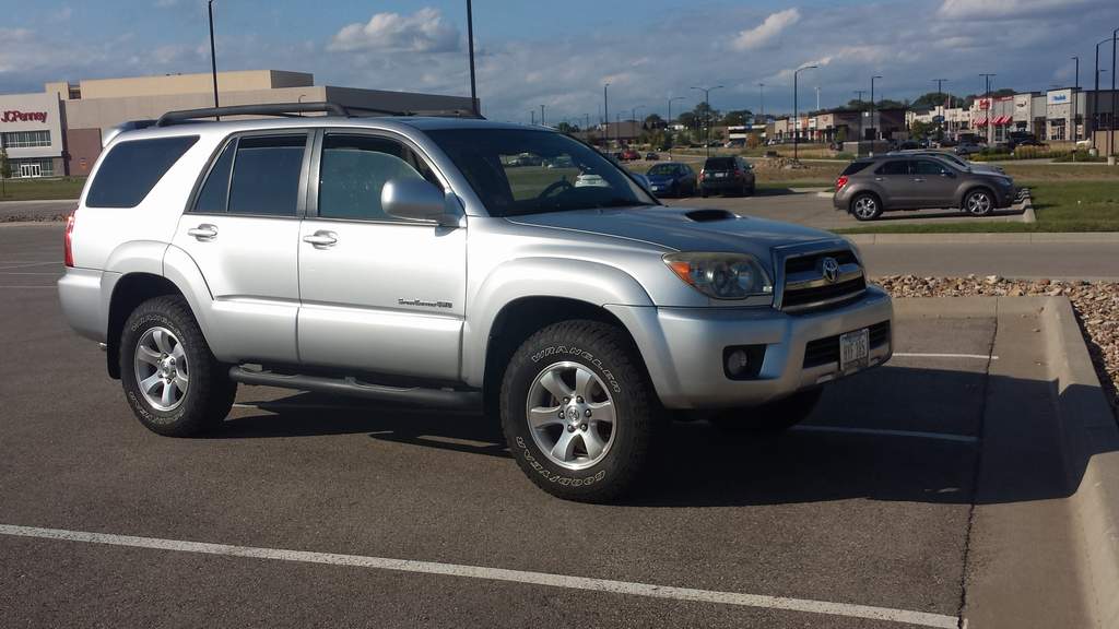 4th gen 4Runner on 265/70R17 tires