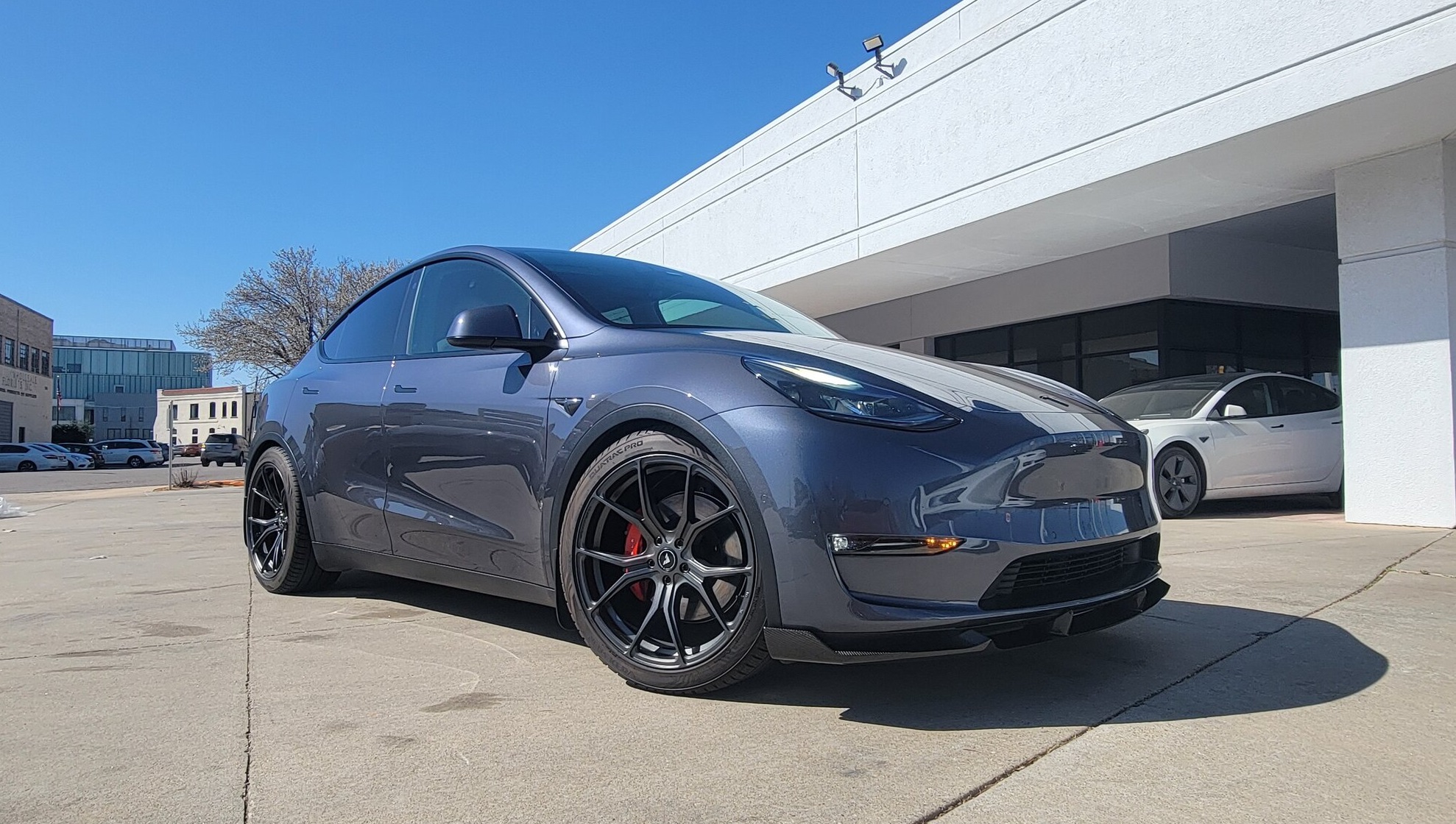 Model Y on 21 inch wheels