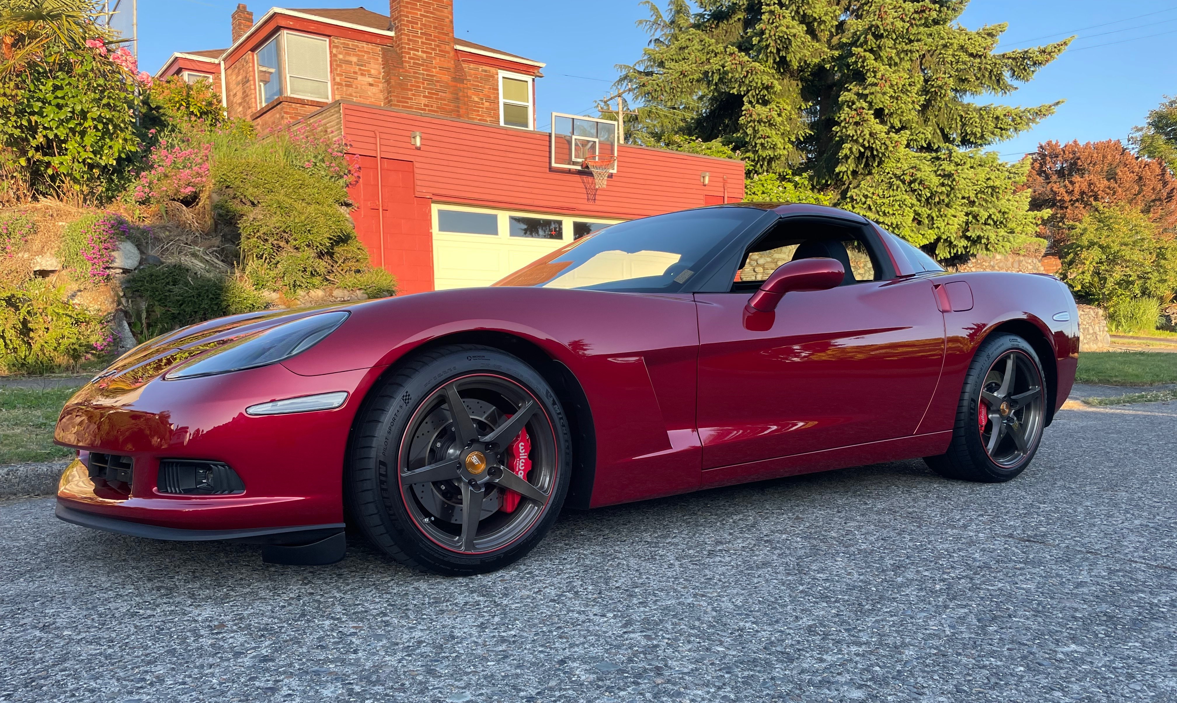 c6 corvette base on bc forged wheels