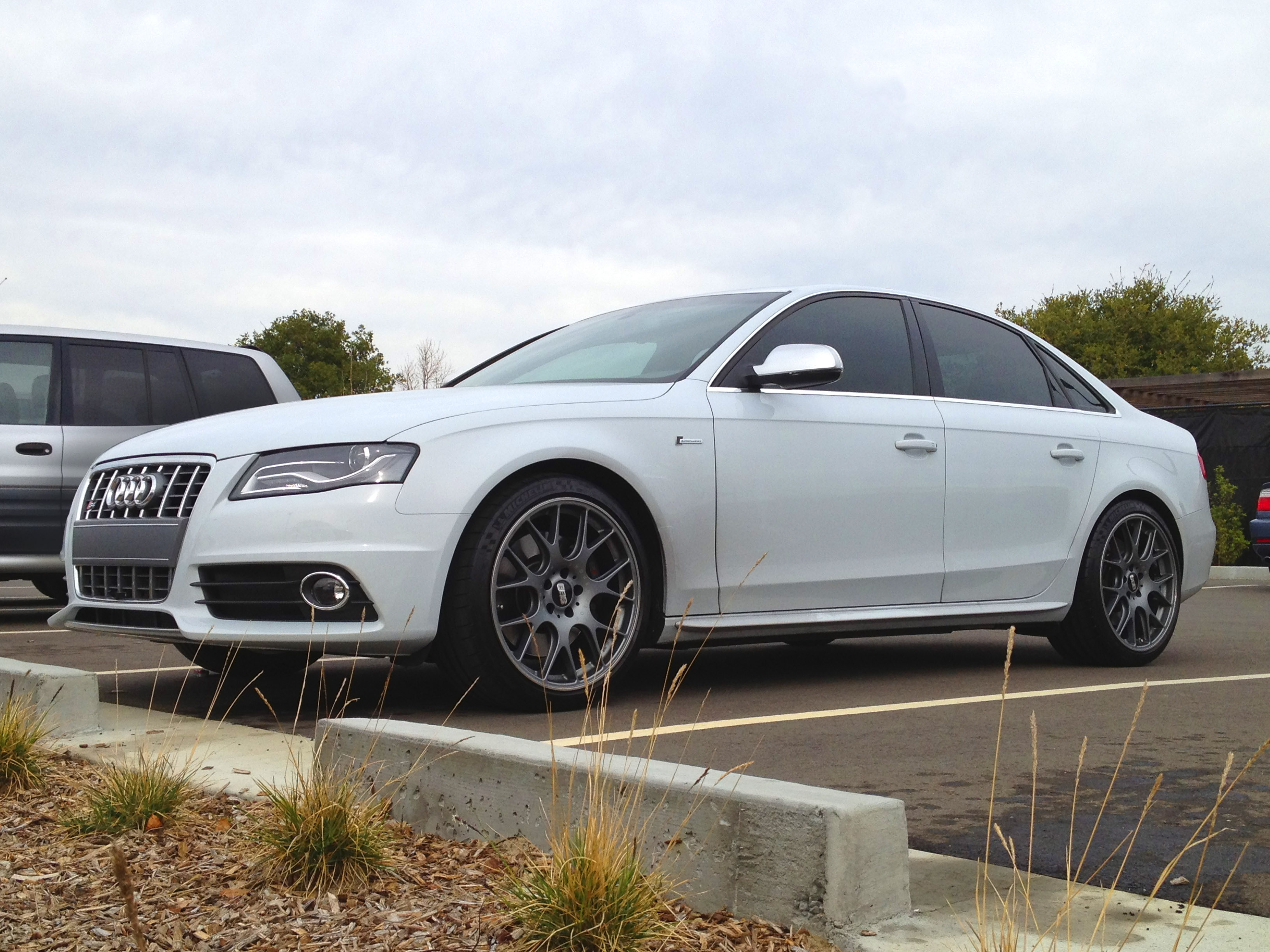 B8 audi on bbs ch-r wheels