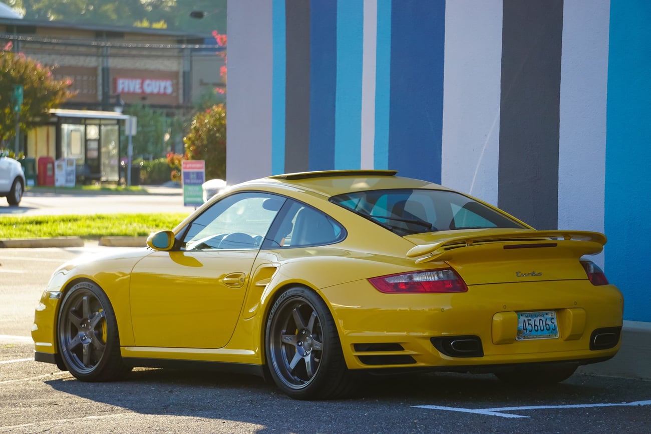 Porsche 911 turbo te37 wheels