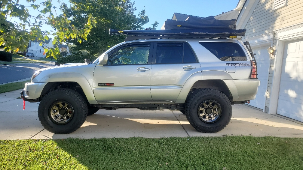 4th gen 4r with 35-inch tires