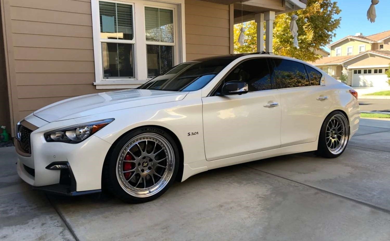 q50s 3.0t work wheels