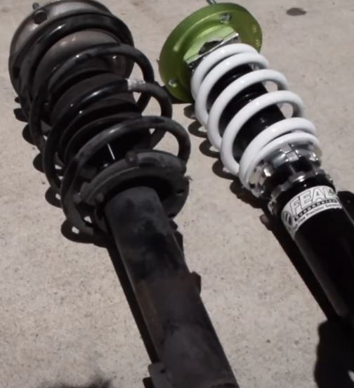 1-series factory suspension vs aftermarket